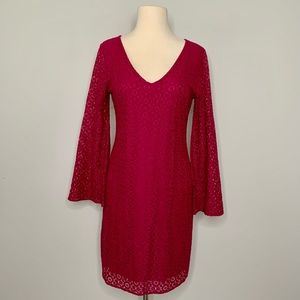 Banana Republic Trumpet Sleeve Dress